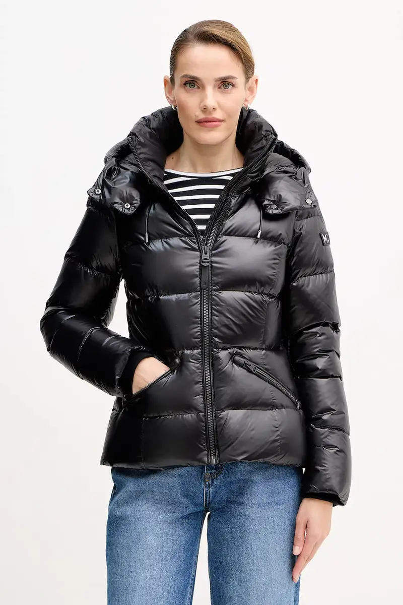 piumino colore nero MADALYN-V