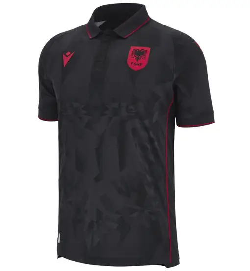 Albania 2024 Third JR - maglia calcio - bambino Black