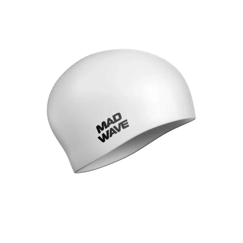 Cuffia da bagno Mad Wave Long Hair Silicone