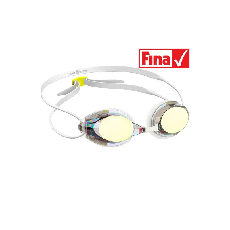 Occhialini da nuoto Mad Wave Streamline Rainbow