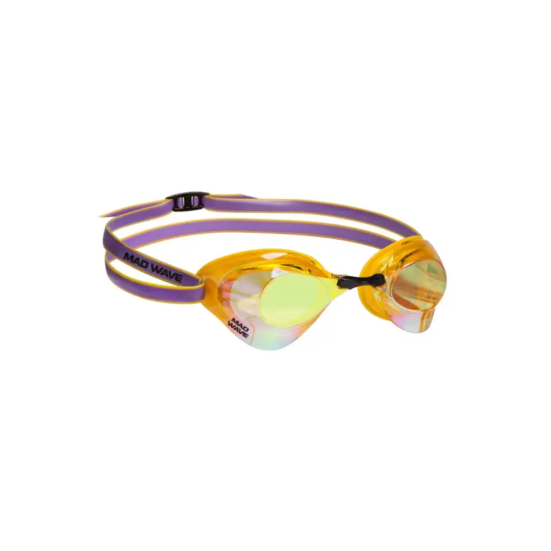 Occhialini da nuoto Mad Wave Turbo Racer II Rainbow