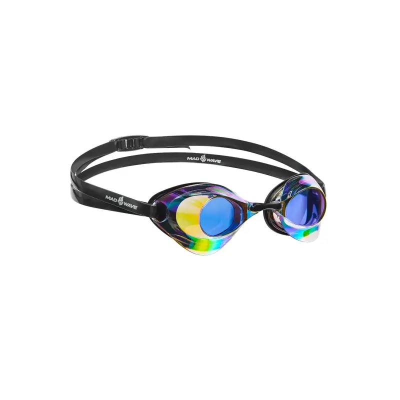 Occhialini da nuoto Mad Wave Turbo Racer II Rainbow