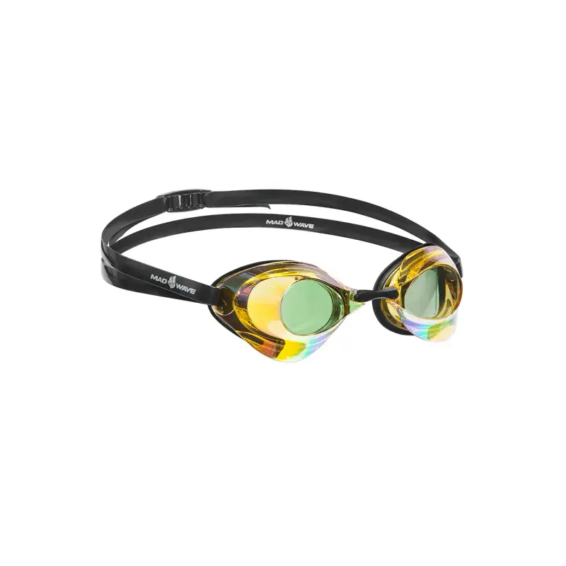 Occhialini da nuoto Mad Wave Turbo Racer II Rainbow