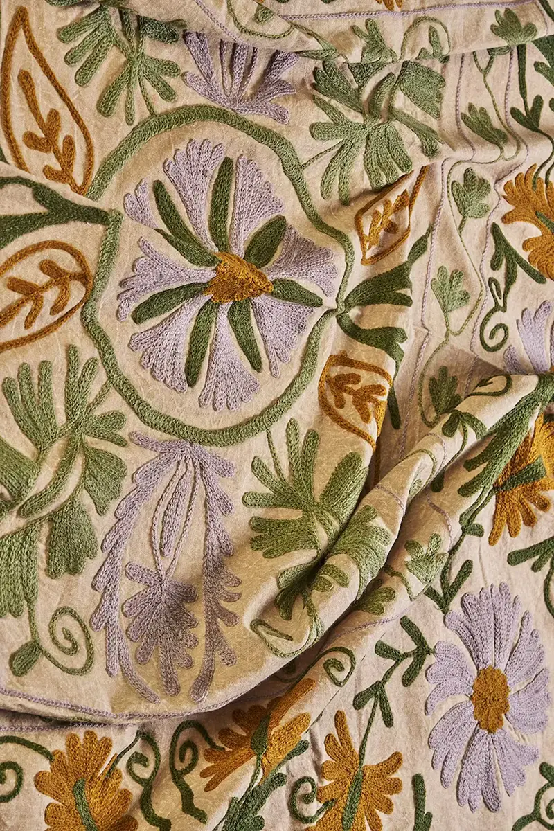 copriletto in cotone cm Multicolore miniatura 2