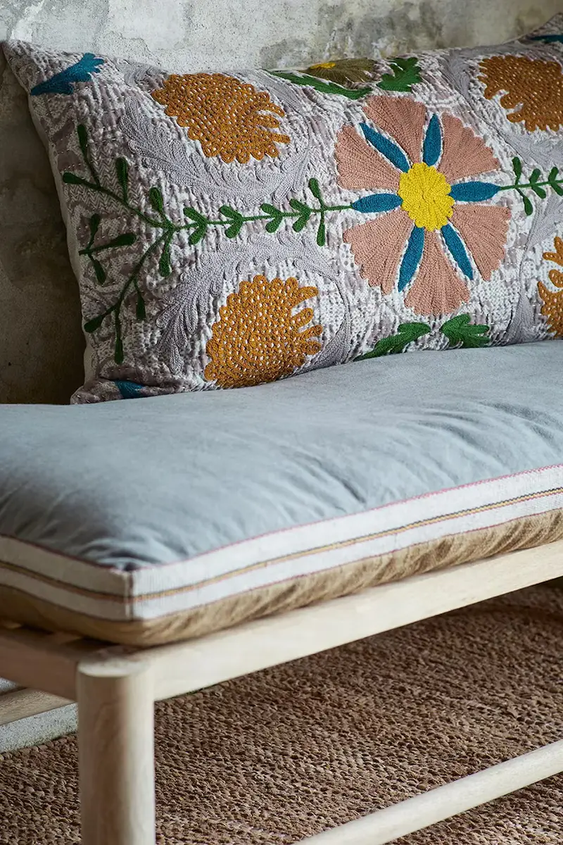 cuscino decorativo Suzani 90 x 50 cm Multicolore miniatura 2