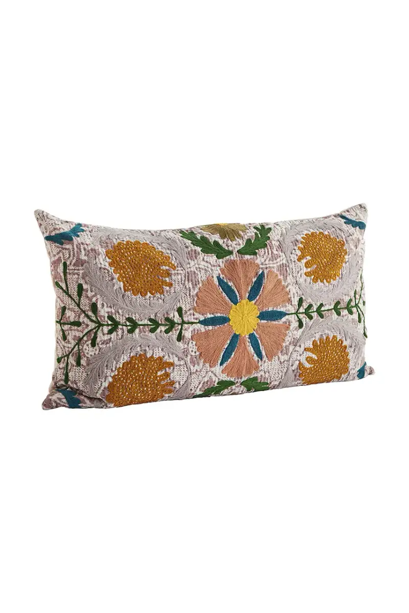 cuscino decorativo Suzani 90 x 50 cm Multicolore