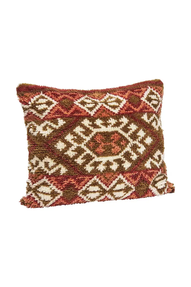 federa per cuscino con lana 60 x 70 cm Multicolore