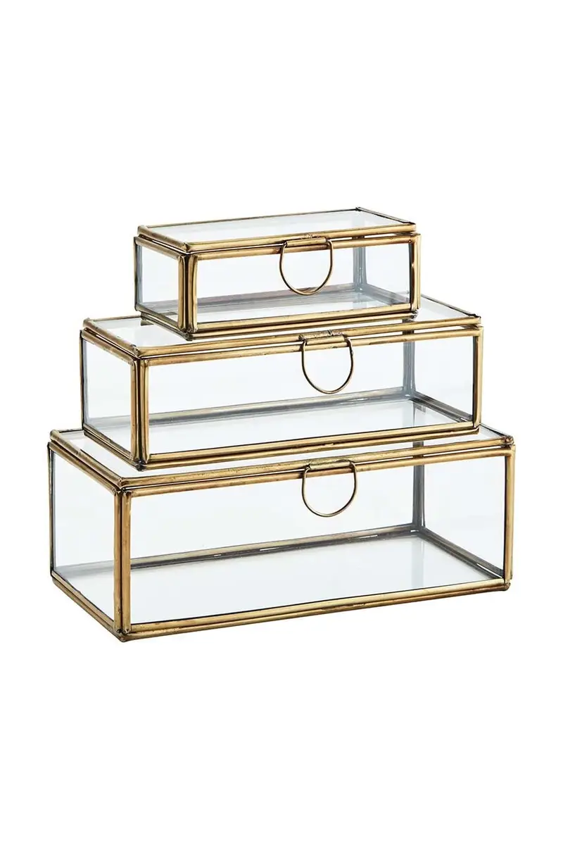 portagioie pacco da 3 Transparente