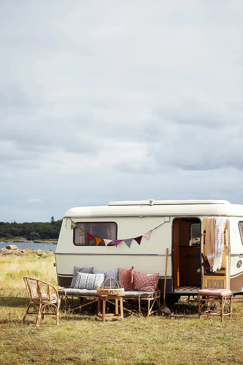 set cestini decorativi 38 x 9 / 45 x 11 / 57 x 14 cm pacco da 3 Beige miniatura 4