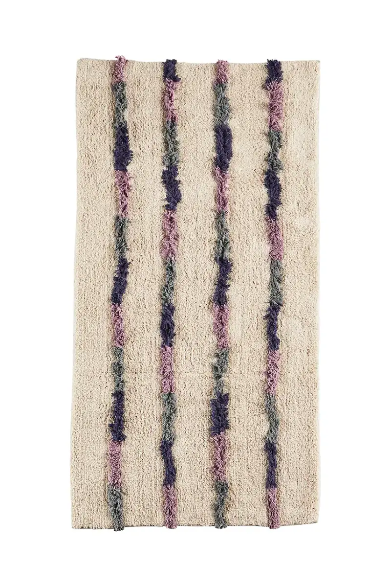 tappeto in cotone Multicolore