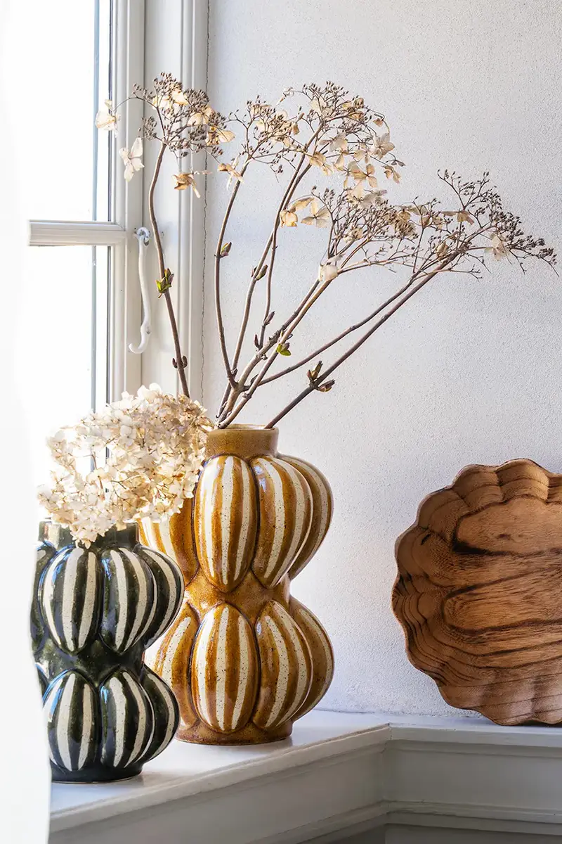 vaso decorativo 18 x 24 cm Multicolore miniatura 3