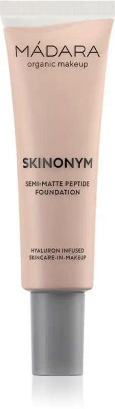 Skinonym Semi-Matte Peptide fondotinta lunga tenuta con peptidi colore Rosa avorio 30 30 ml