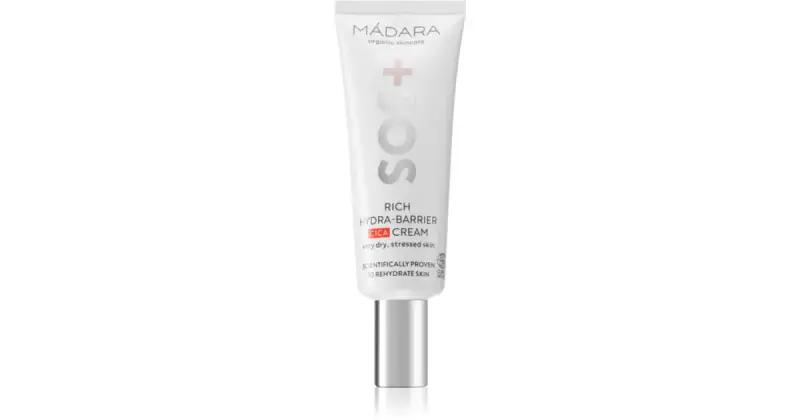 Mádara SOS+ Rich Hydra-Barrier cica 40 ml crema-idratante-viso