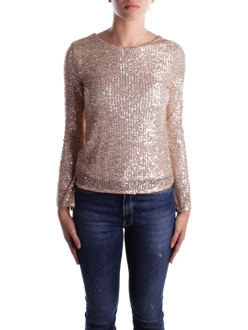 Blusa Donna MADEMOISELLE DU MONDE Oro