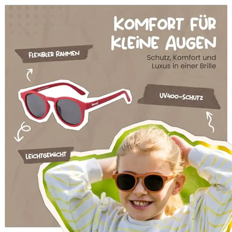 Maesy Occhiali da sole Rosso 1287399 miniatura 3