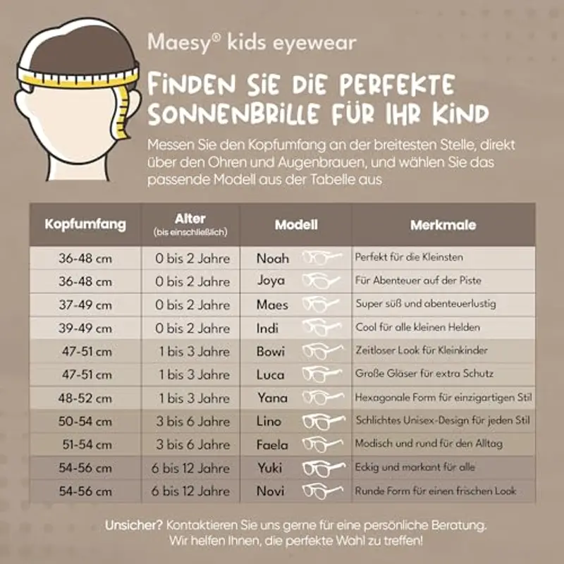 Maesy Occhiali da sole Rosso 2145990 miniatura 2