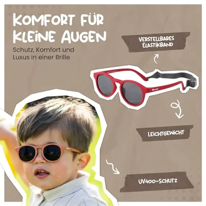 Maesy Occhiali da sole Rosso 2145990 miniatura 3