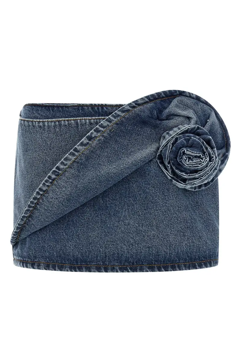 Gonna 'Denim 12 Skirt' Blu