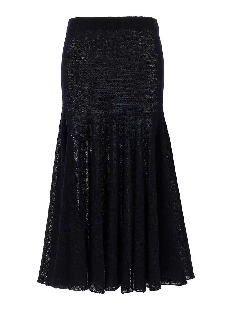 Gonna gonna da maglieria PF25 Blu