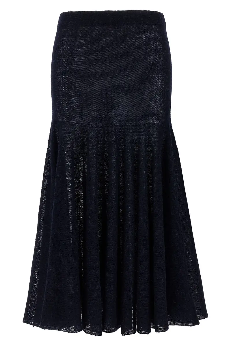 Gonna 'Pf25 Knitwear 16 Skirt' Blu