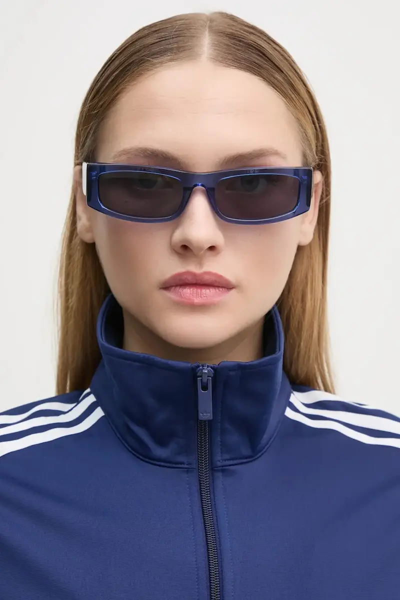 occhiali da sole x Linda Farrow colore blu navy MAGDA26C3SUN