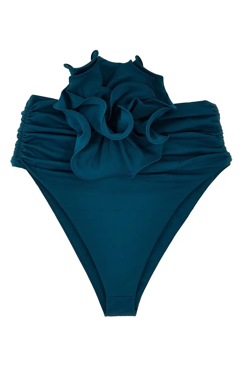 Slip Bikini Swim Bottom 01 Blu