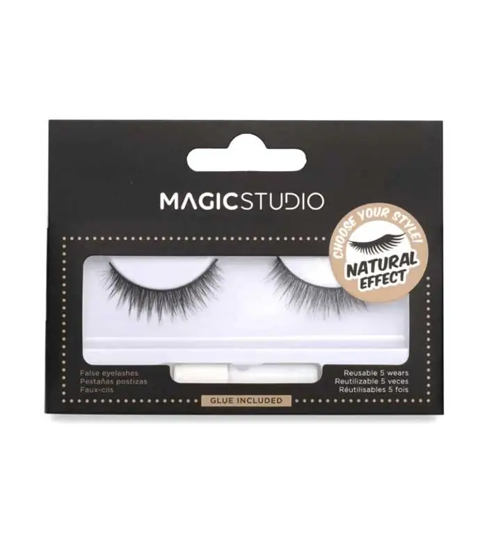 Powerful Cosmetics Vegan Natural Set di ciglia finte 1 U