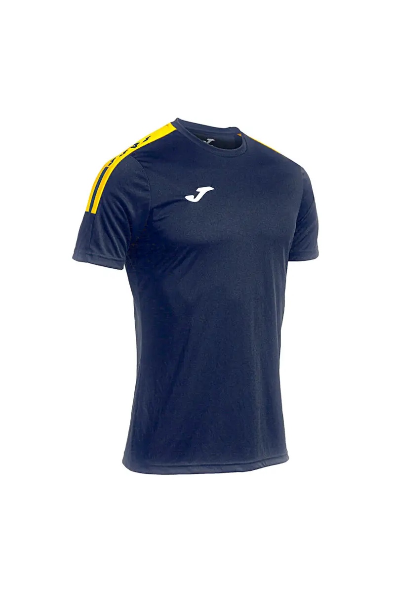 Maglia a Manica Corta Sportiva Blu Navy JOMA OLIMPIDA