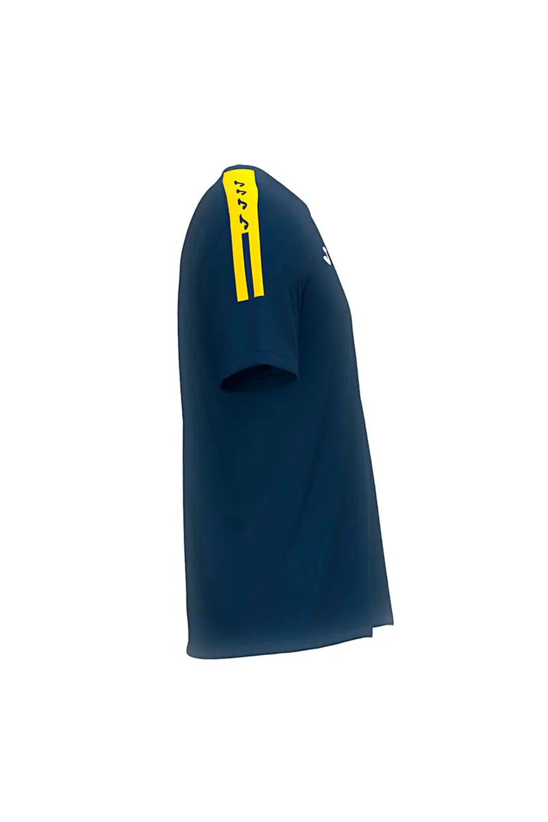 Maglia a Manica Corta Sportiva Blu Navy JOMA OLIMPIDA miniatura 2