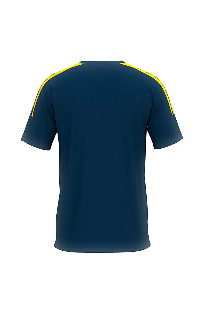 Maglia a Manica Corta Sportiva Blu Navy JOMA OLIMPIDA miniatura 3
