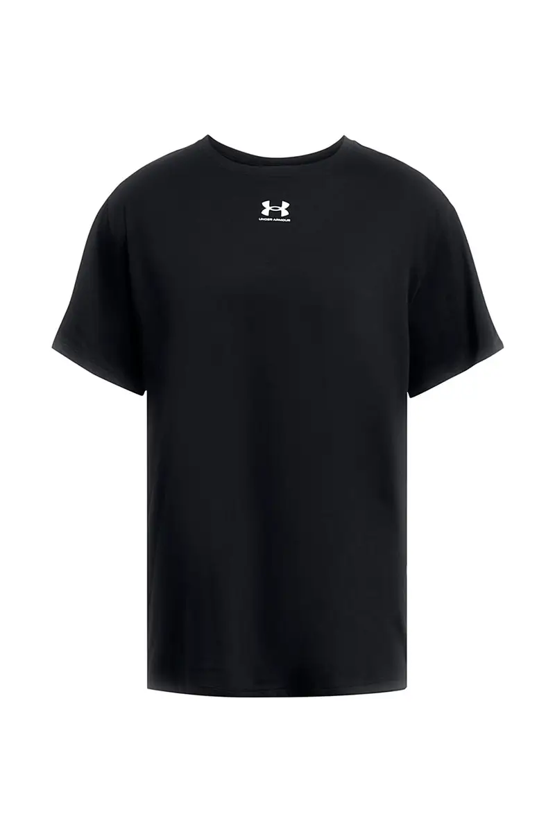 Maglia a maniche corte nero Under Armour Campus Oversize