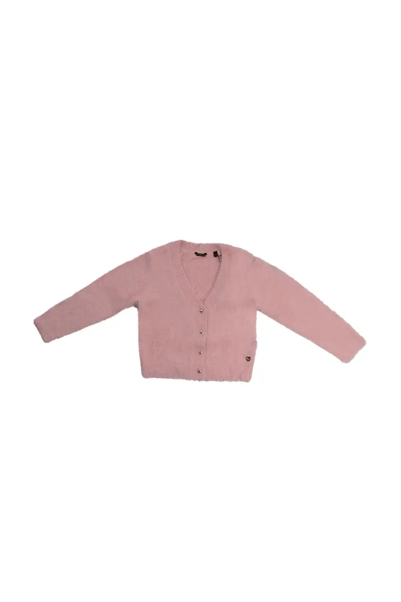 Guess Cardigan Bambina Rosa 2083264