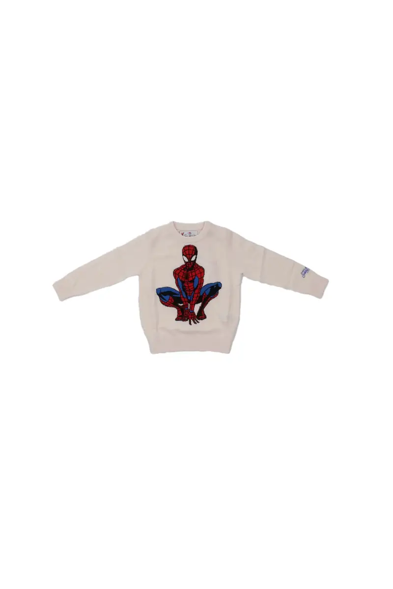Maglia Bambino MC2 SAINT BARTH Panna rosso Spiderman