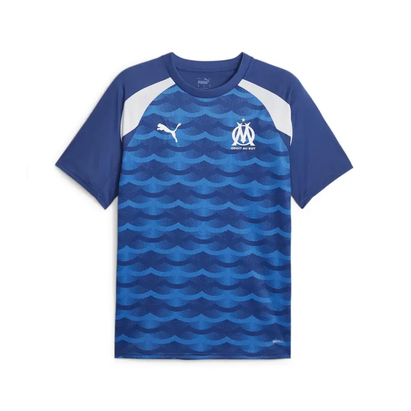 Maglia da calcio Olympique de Marseille pre-partita PUMA Team Royal Clyde Blue |  Puma