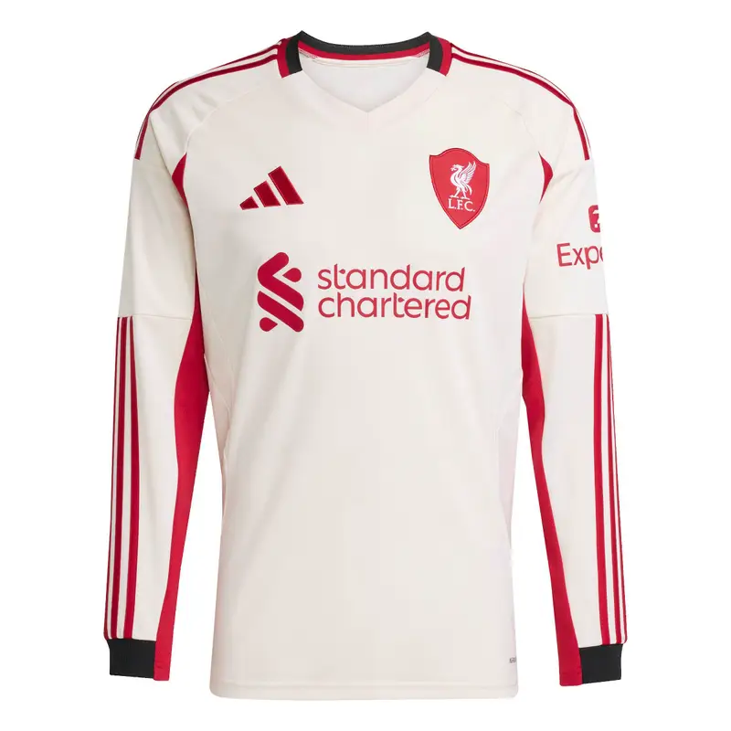Maglia da trasferta a maniche lunghe Liverpool FC 2025/26