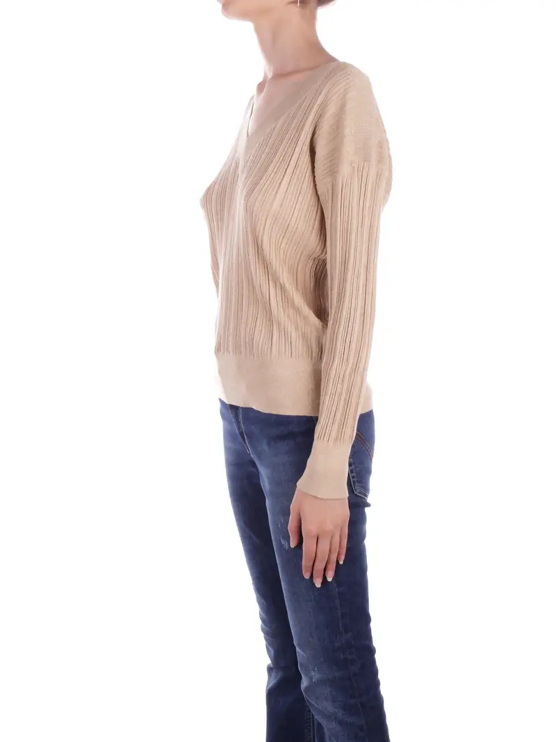 Maglia Donna LIU JO Gold Maglia chiusa m/l over miniatura 2