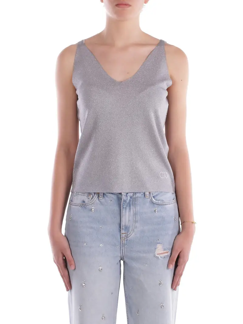 Maglia Donna LIU JO Silver Maglia chiusa sm lux