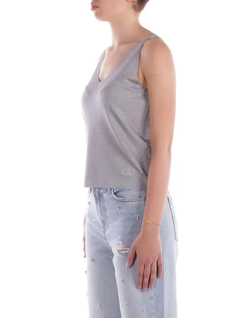 Maglia Donna LIU JO Silver Maglia chiusa sm lux miniatura 2