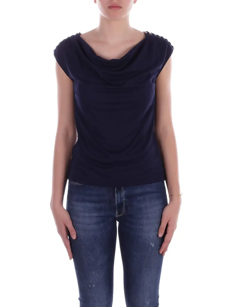 Maglia Donna RALPH LAUREN Navy Priyanne sleeveless pullover