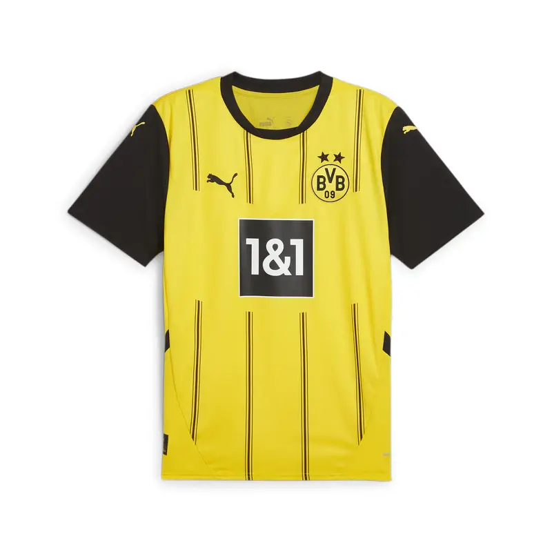 Maglia gara Home Borussia Dortmund 24/25 da uomo PUMA Faster Yellow Black |  Puma