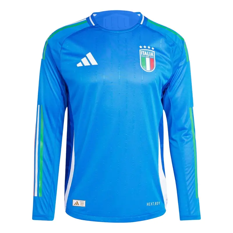 Maglia Home Originale a maniche lunghe Italia Euro 2024