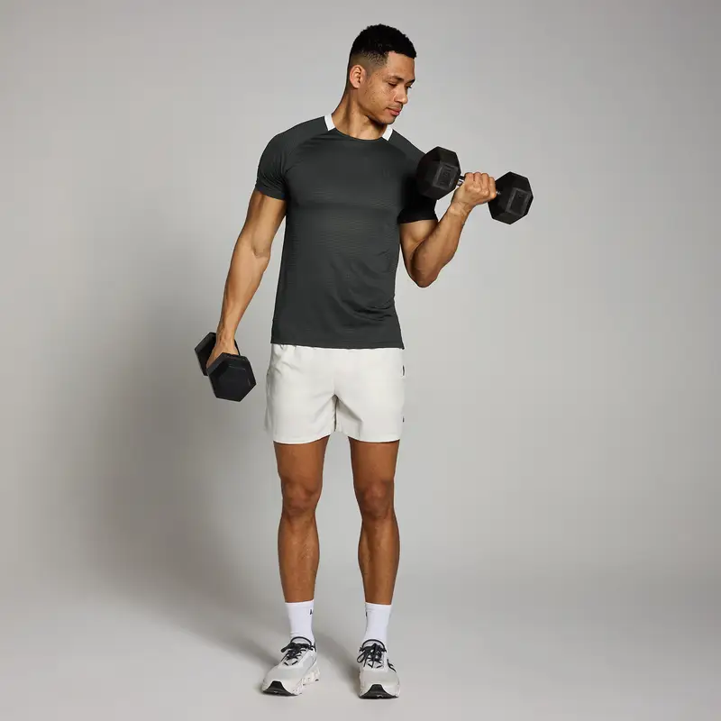 Maglia sportiva a rete MP Tempo da uomo - Nero slavato - XS miniatura 2