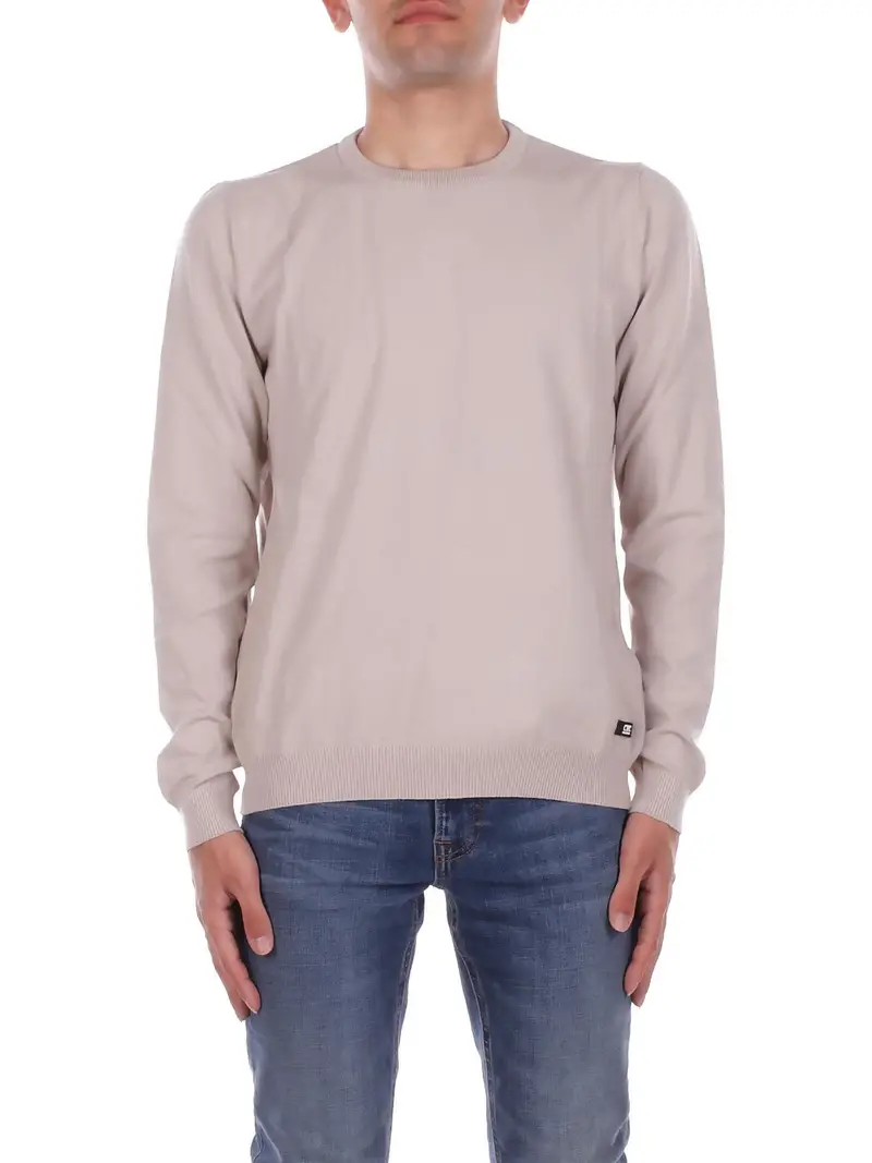 Maglia Uomo CNC Beige Maglia girocollo