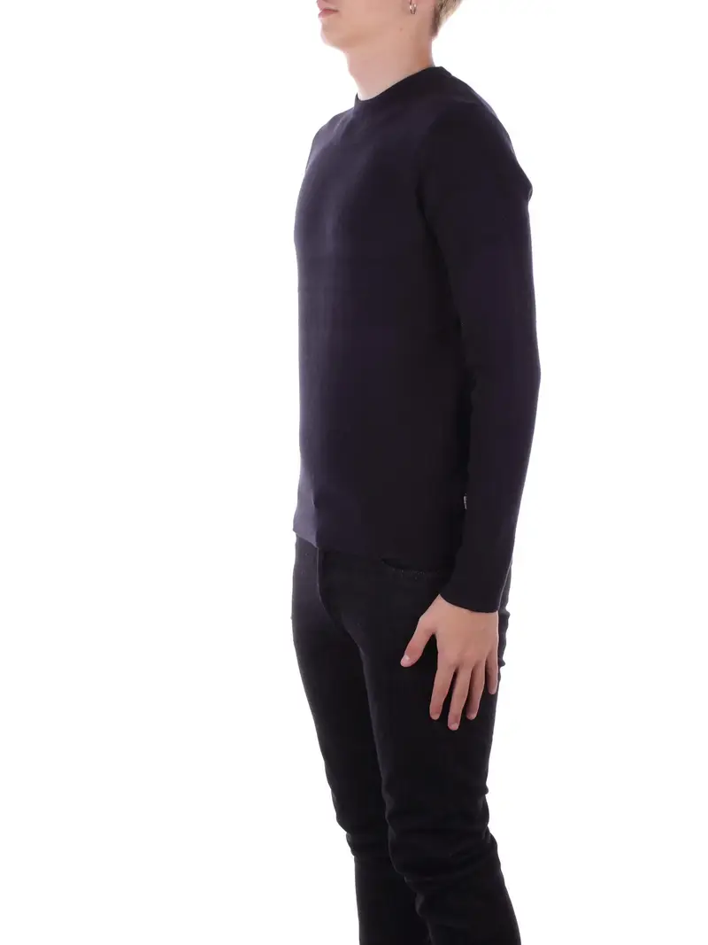 Maglia Uomo ONLY & SONS Blu scuro Onsphil reg 12 struc crew miniatura 2