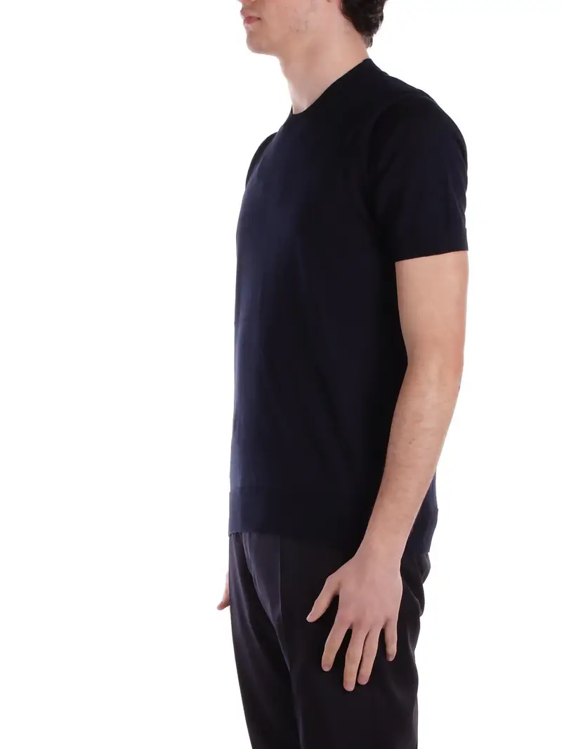 Maglia Uomo TAGLIATORE Blu Tre quarti miniatura 2