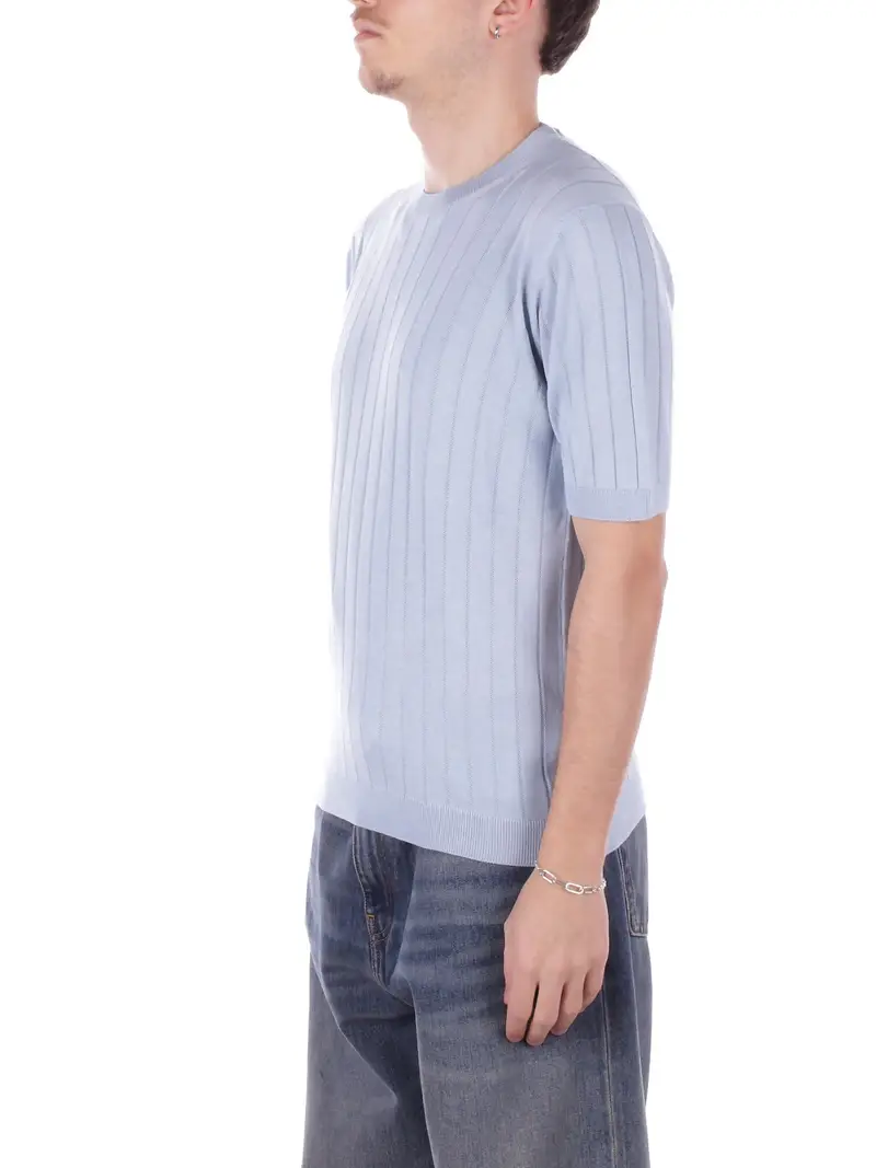 Maglia Uomo TAGLIATORE Cielo Tre quarti miniatura 2