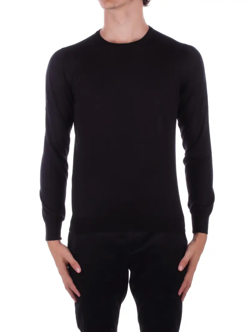 Maglia Uomo TAGLIATORE Nero Girocollo