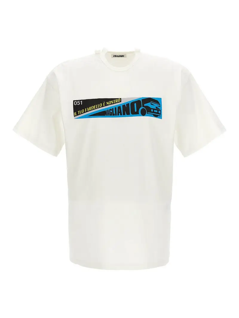 T-shirt fardello Bianco