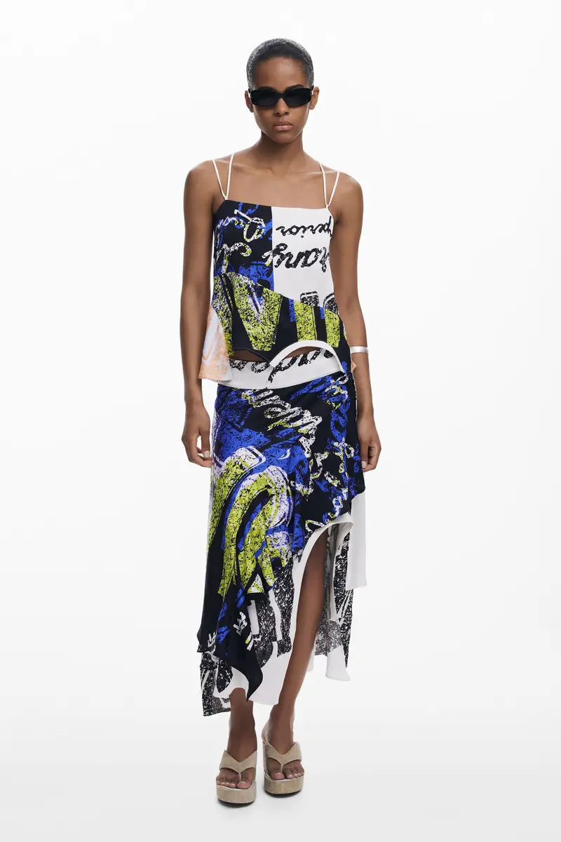 Maglietta a doppia spallina