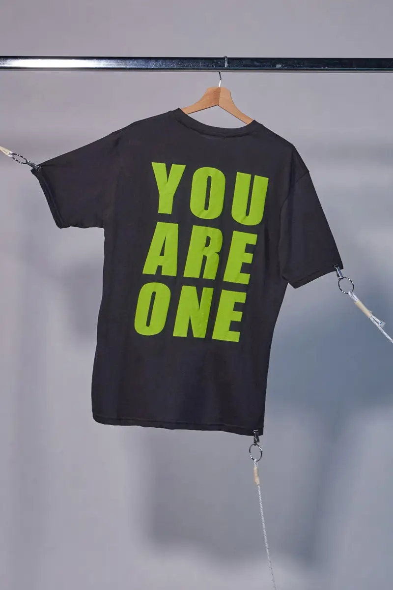 Maglietta a Maniche Corte Nera Con Stampa In Rilievo Made In Italy Boardman Alpha 1 miniatura 2